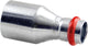 Raccord à sertir acier contour V