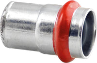 Bouchon à sertir acier contour V