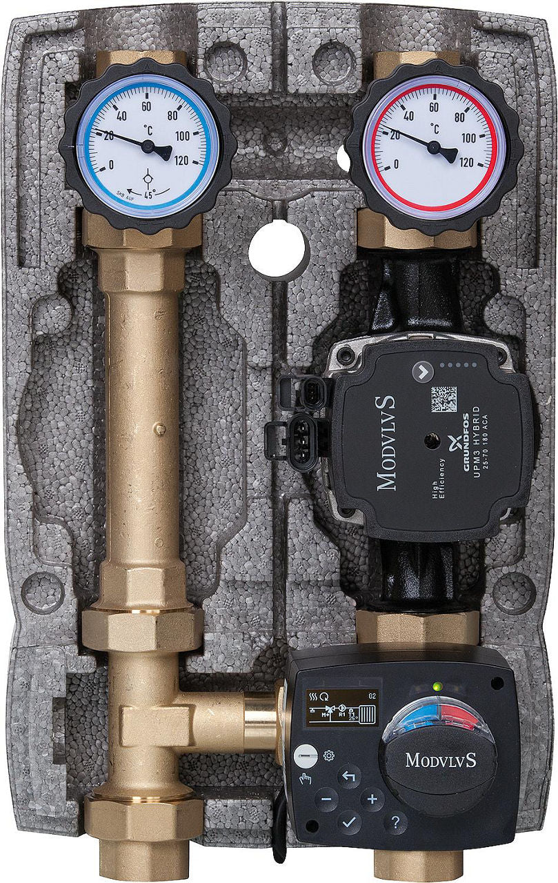 Module hydraulique Easyflow DN25(1") circuit de régulation électronique à valeur constante avec servomoteur ACC30
