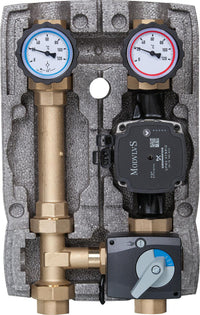 Module hydraulique Easyflow DN25 (1") avec vanne 3 voies et servomoteur