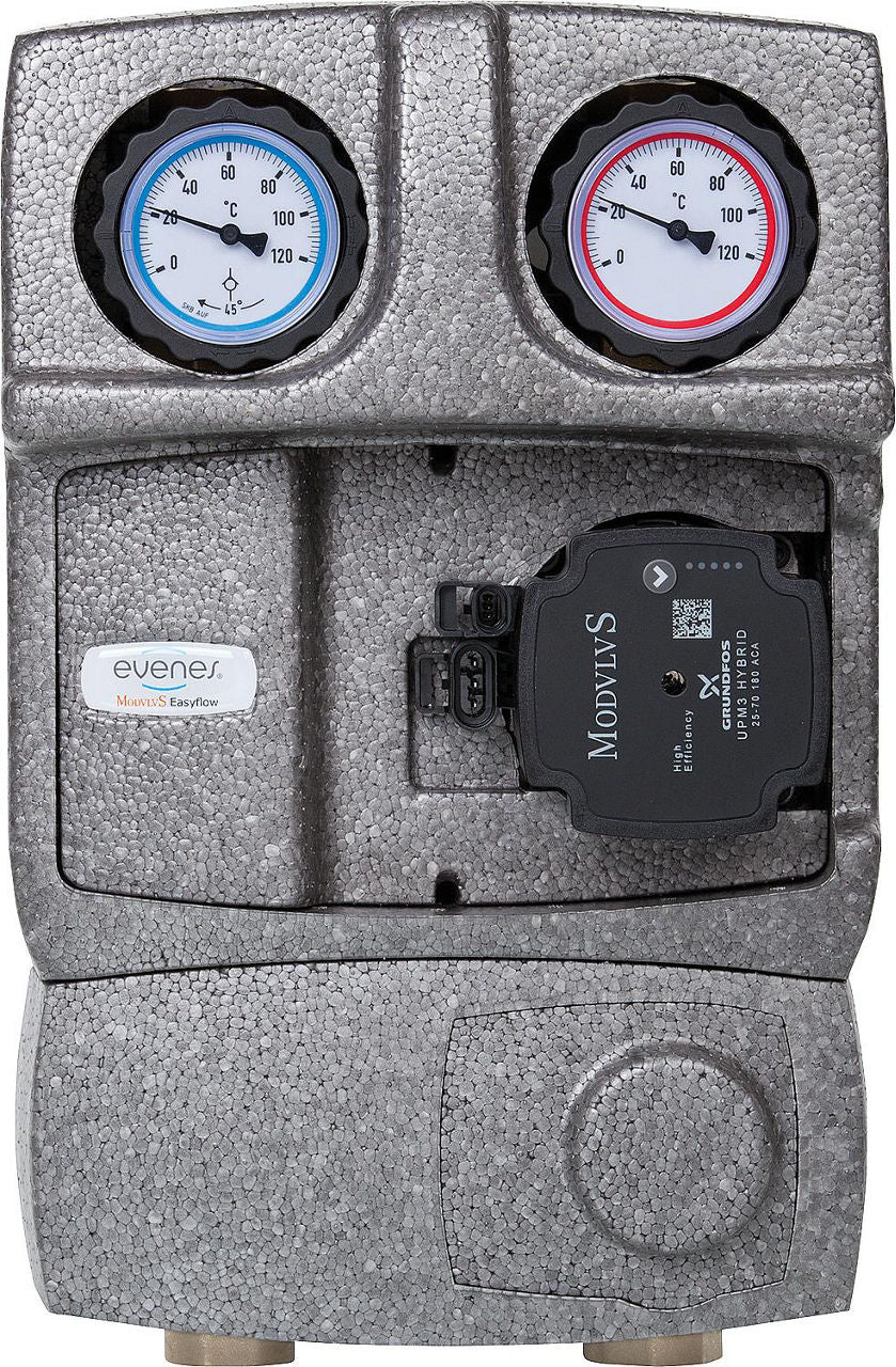 Module hydraulique Easyflow DN 25 (1") non mélangé – détail