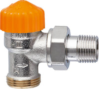 Corps de vanne thermostatique IMI Heimeier Eclipse DN 15 (1/2") × eurocône DN 20 (3/4") équerre, mâle
