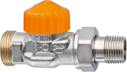 Corps de vanne thermostatique IMI Heimeier Eclipse DN 15 (1/2") × eurocône DN 20 (3/4") droit, mâle