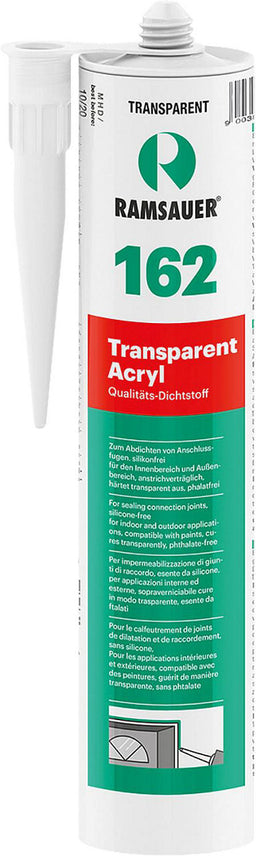 Acryl 162 transparent masse d'étanchéité et de collage 1-K pour joints 310ml