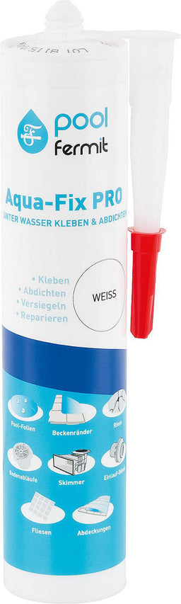 Colle & mastic d'étanchéité Aqua-Fix Pro FERMIT transparent cartouche 290ml