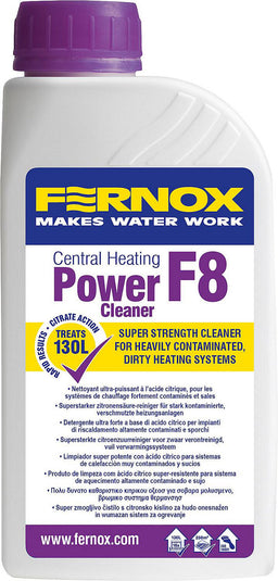 Nettoyant système Fernox Power Cleaner F8, 500 ml