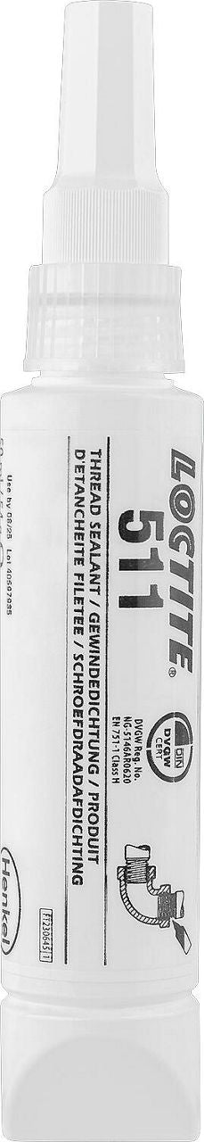 Loctite 511, 50 ml Tube autorisation DVGW