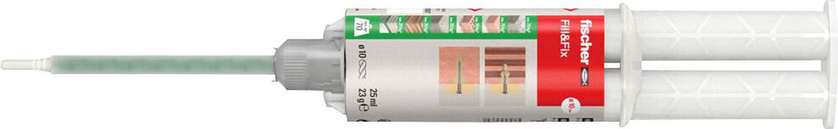 Cheville liquide fill & fix masse d'injection bicomposant 25ml