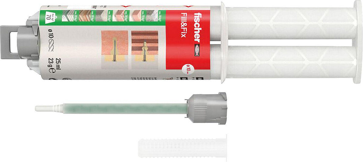 Cheville liquide fill & fix masse d'injection bicomposant 25ml