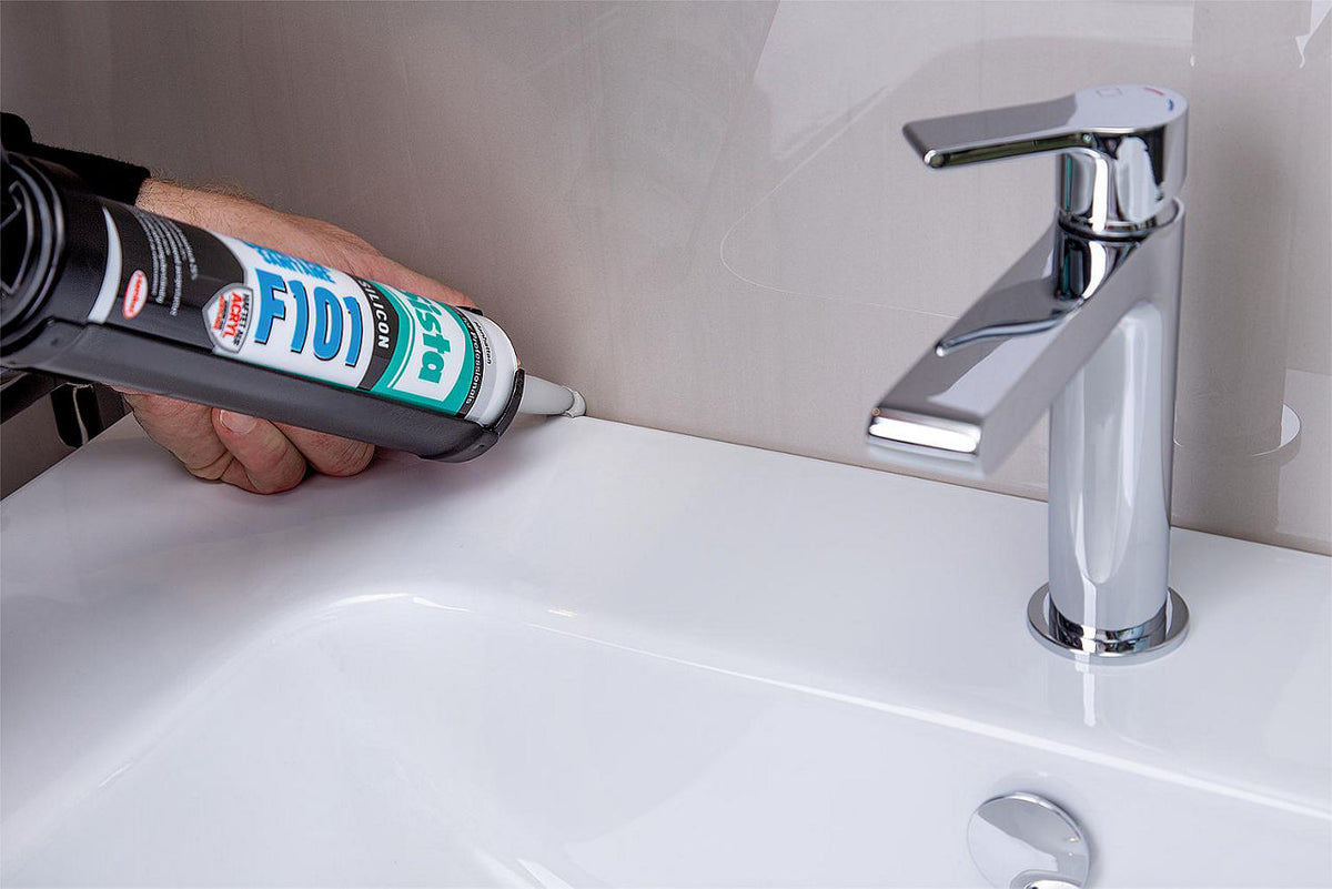 Silicone sanitaire SISTA F101 300ml cartouche