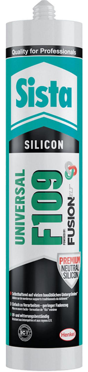 Silicone universel SISTA F109 Fusion 300ml cartouche