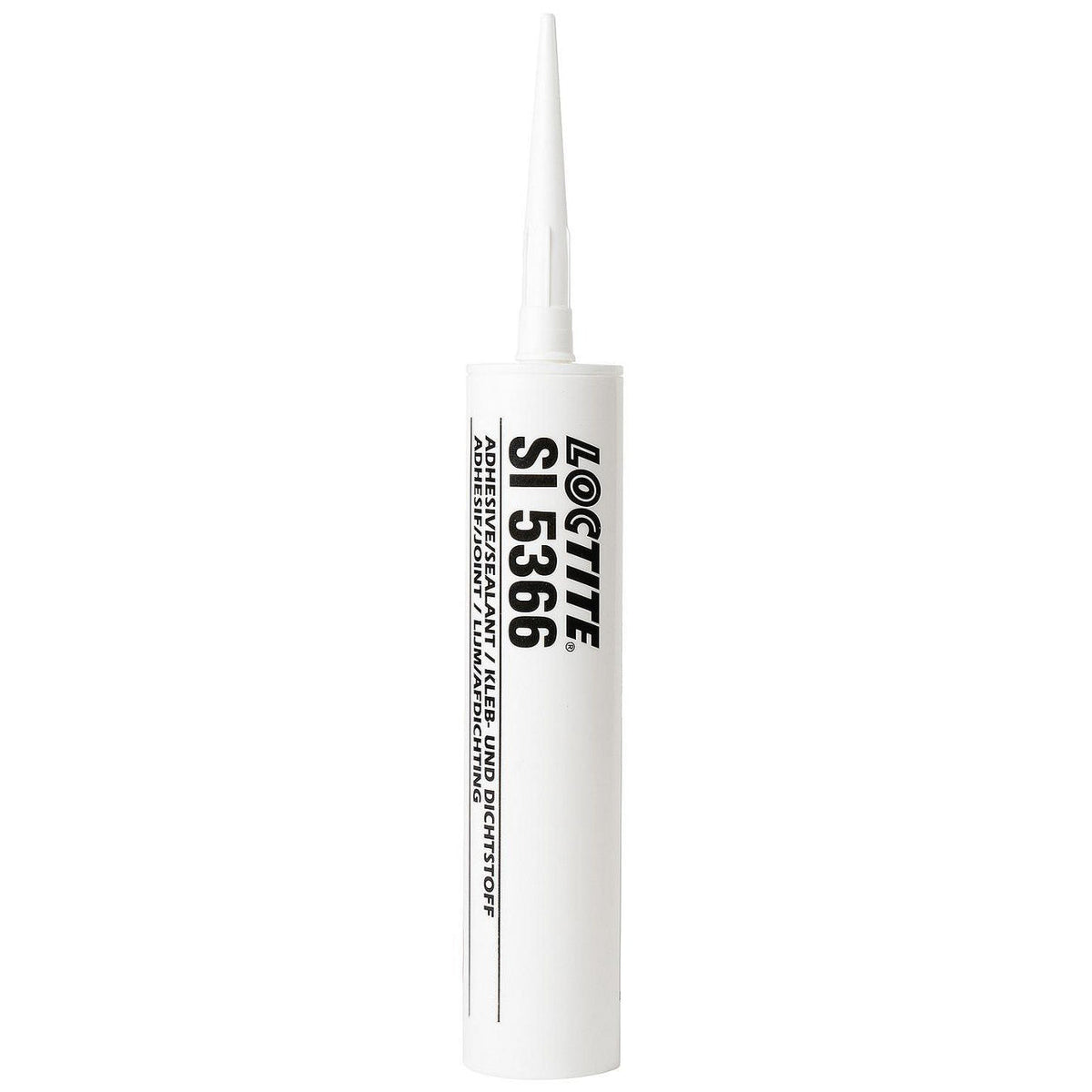 Colle et mastic industriel (silicone 1K acétoxy) LOCTITE SI 5366 transparent, cartouche 310ml