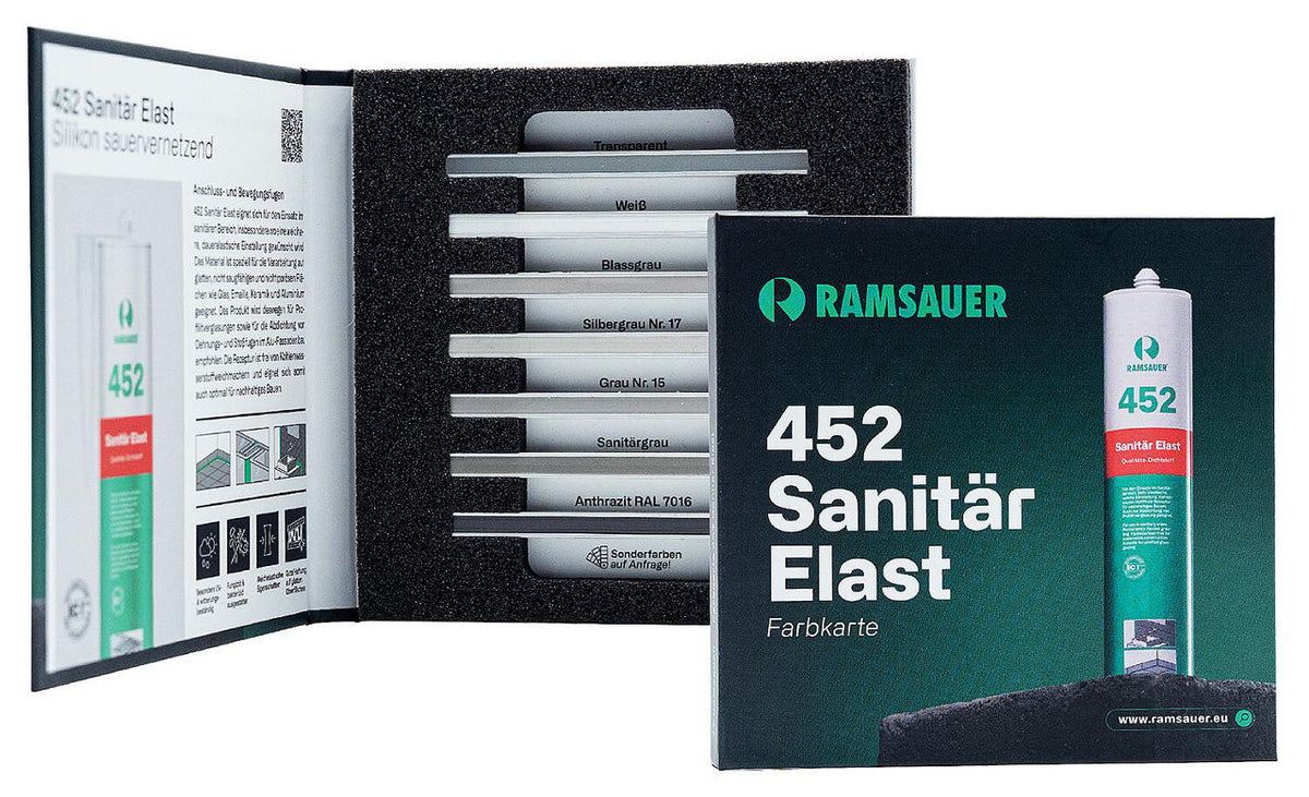 Nuancier RAMSAUER 120 Silicone neutre