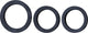 Rubber gasket for screw fittings