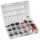 Assortiment de clapets de robinet avec fraise Contenu total : 250 pièces