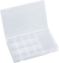 Coffret d'assortiment PP moyen 8 inserts transversaux