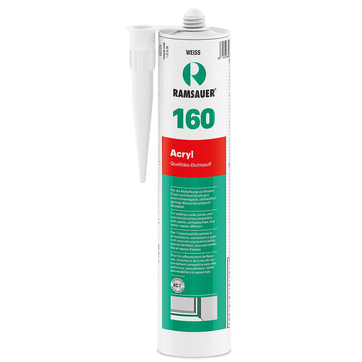 Acryl 160 mastic d'étanchéité pour joints plastoélastique 310ml