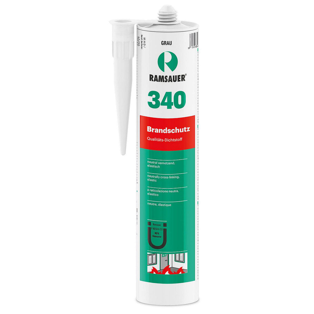 Silicone coupe-feu (B1) RAMSAUER 340 310ml cartouche