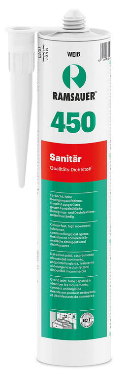 Silicone sanitaire RAMSAUER 450 310ml cartouche