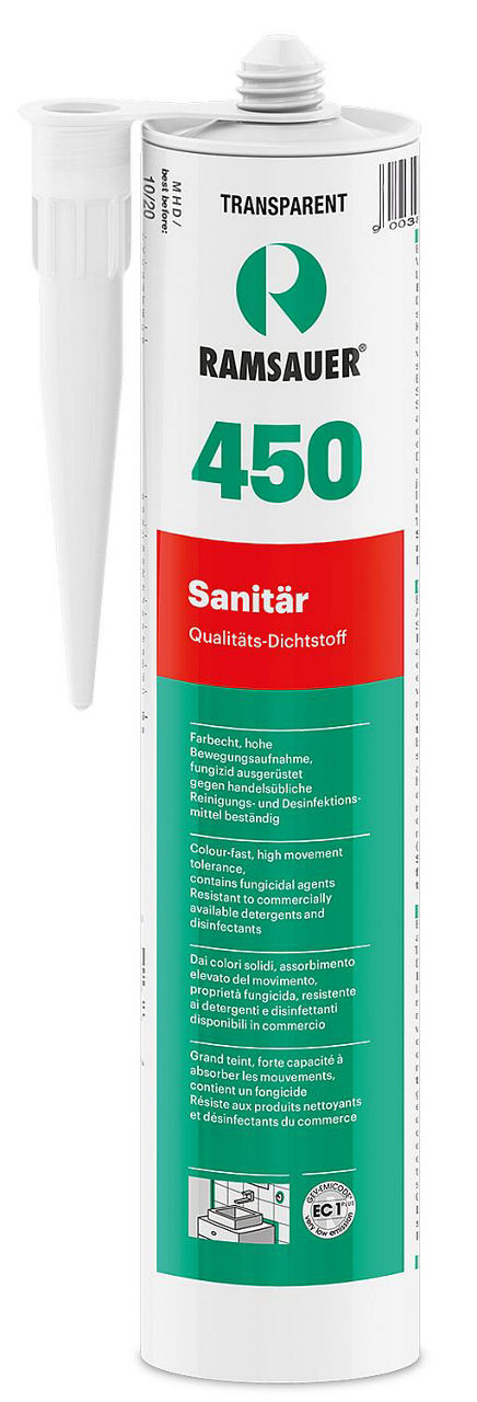 Silicone sanitaire RAMSAUER 450 310ml cartouche