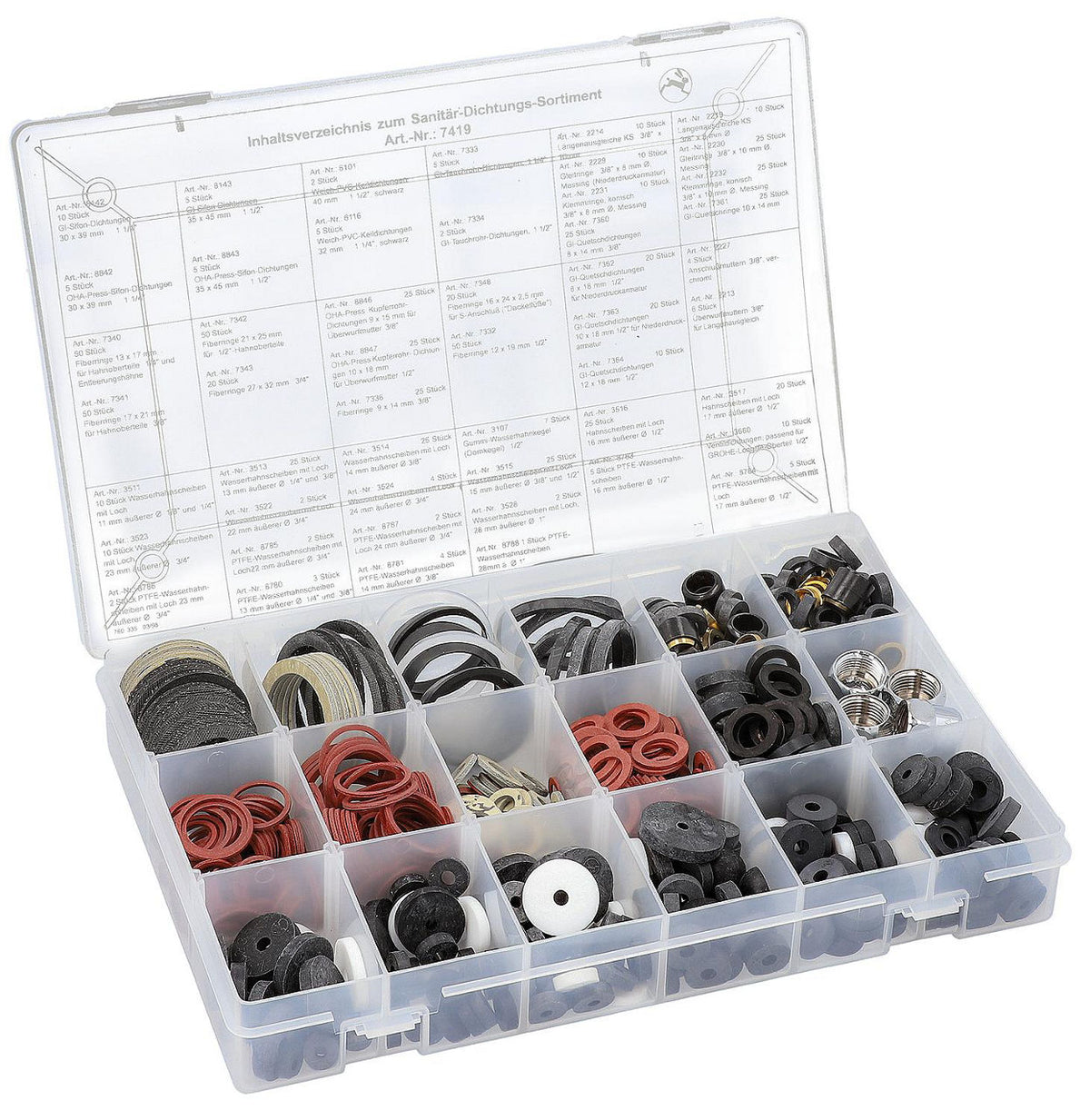 Assortiment de joints sanitaires Art. 7419