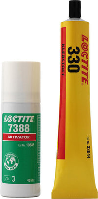 Colle 2 composants Loctite 330 50/40 ml (set AA 330 + SF 7388)