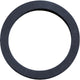 Joint caoutchouc siphon, noir 45x35x3mm, UE=50 pièces