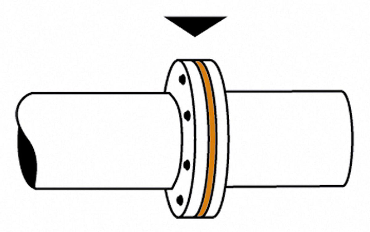 Joint de bride caoutchouc EN 1092-1 PN 6