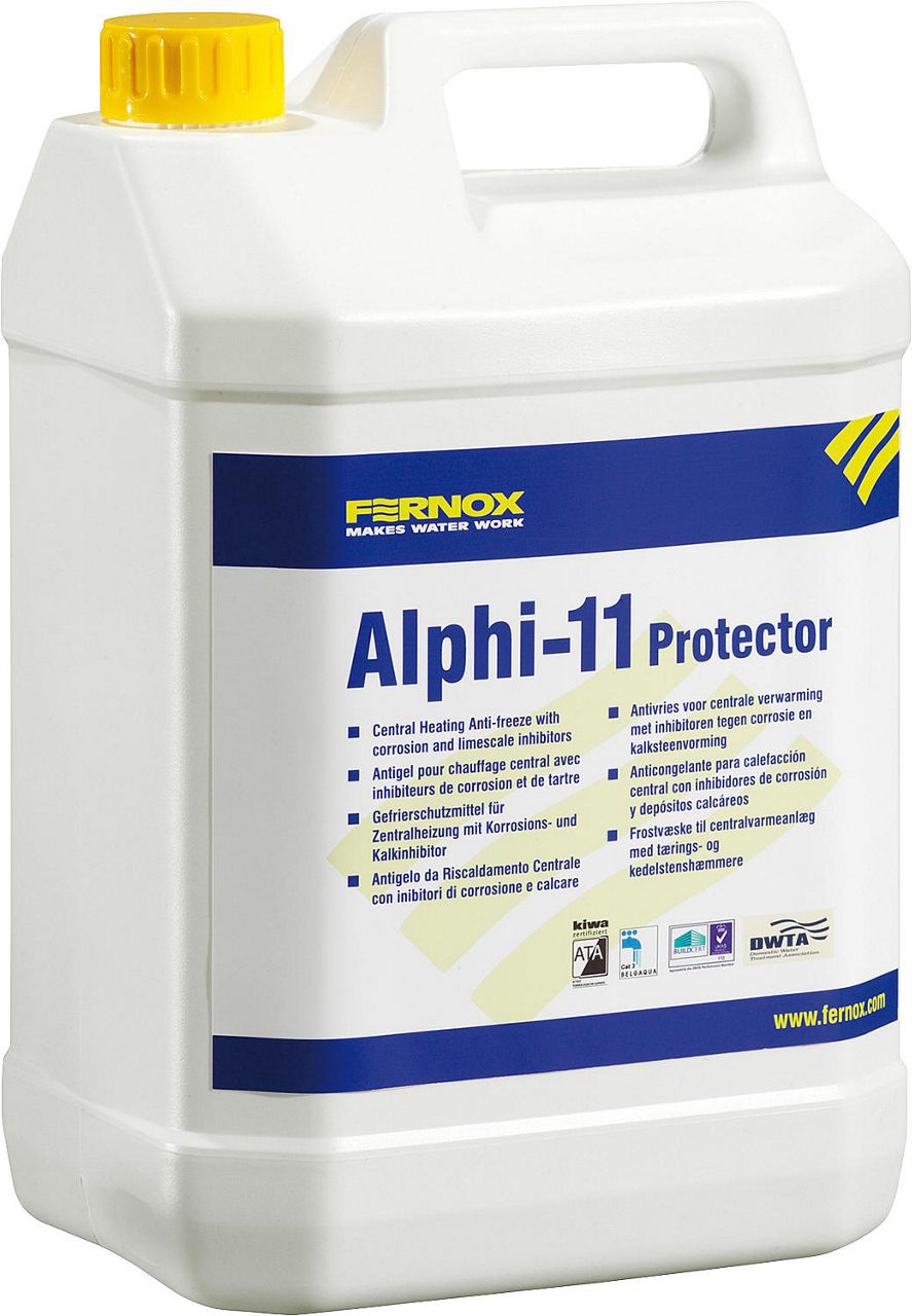 Antigel et protection intégrale du chauffage central Fernox Alphi-11