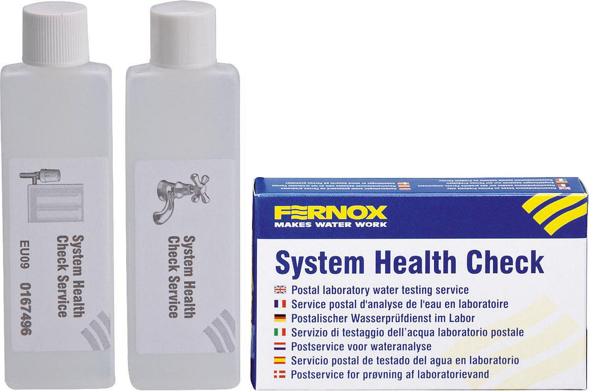 Kit d'analyse en laboratoire Fernox System Health Check