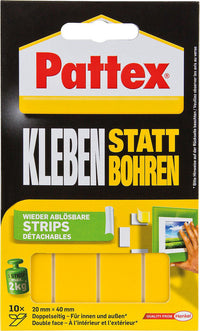 Bandes de montage double face Pattex PXMS1 (10 pièces)