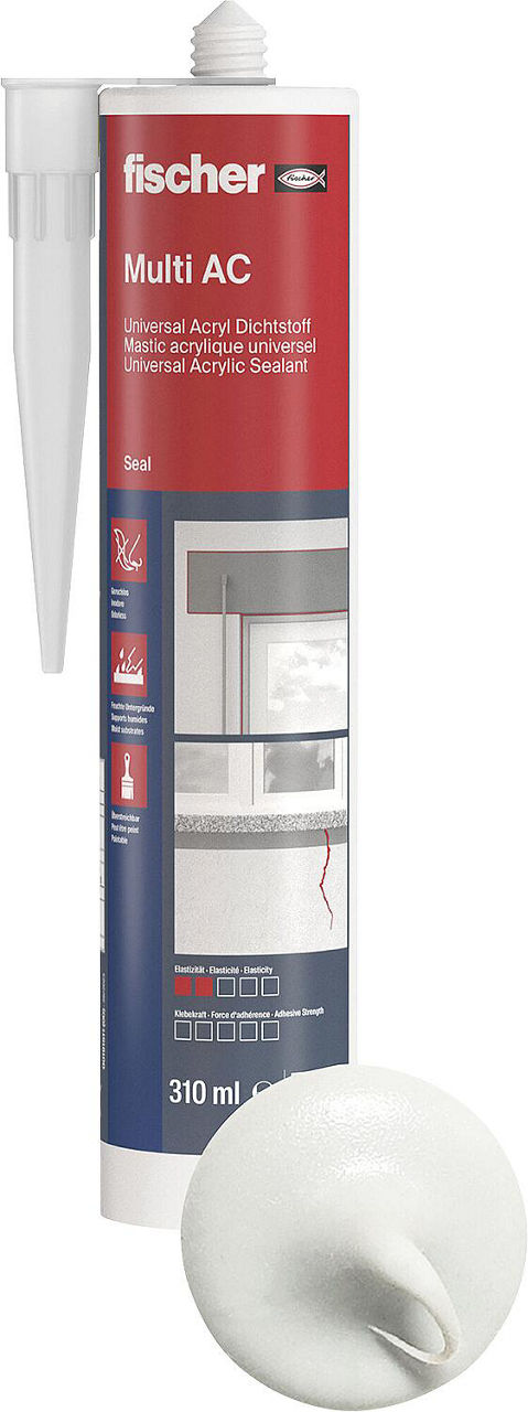 Mastic acrylique Fischer Multi AC 310 ml