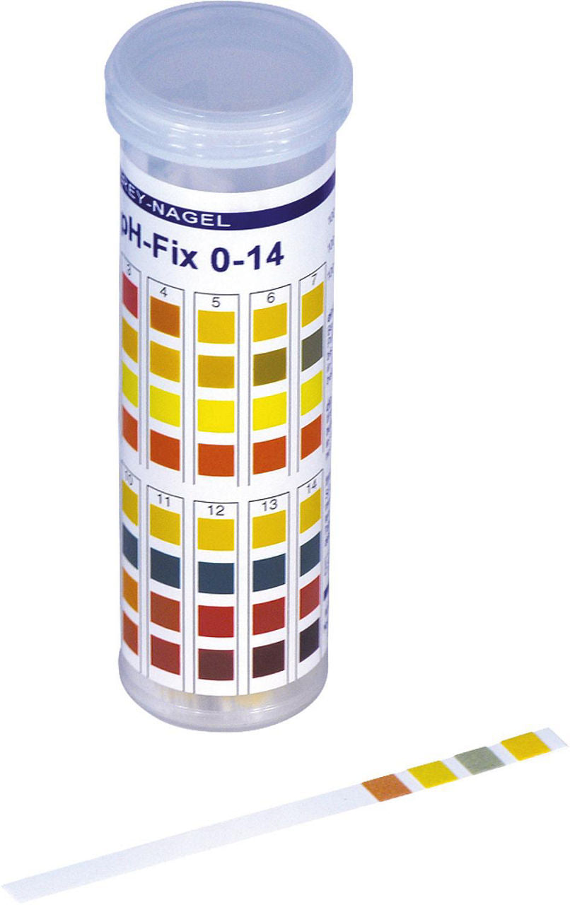 Bandelettes de test pH-Fix 0-14, paquet de 100 (6 × 85 mm)