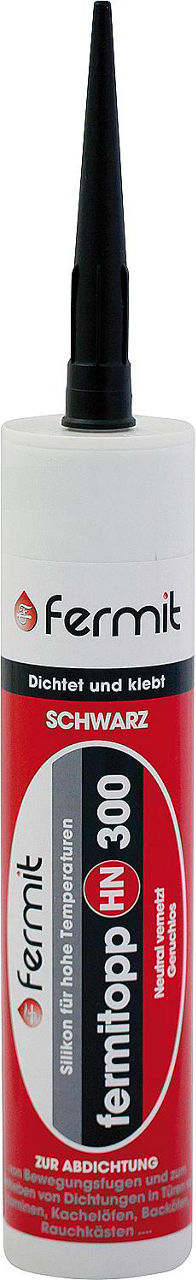 Silicone haute température (B1) FERMIT HN300 à réticulation neutre 310ml cartouche