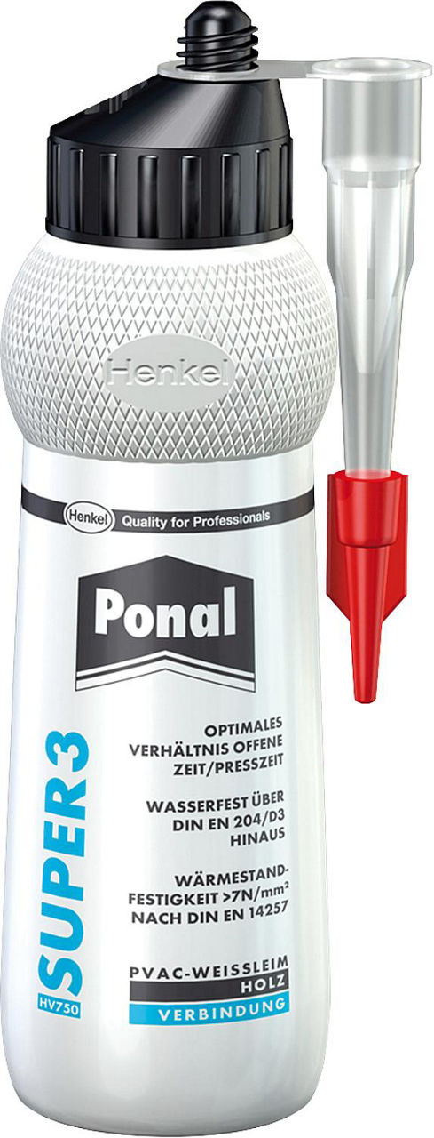 Colle à bois Ponal Super 3, résistante à l'eau