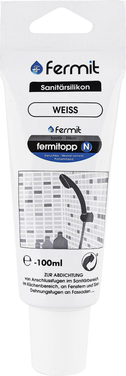 Silicone sanitaire FERMIT Fermitopp N 100ml tube