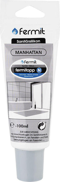 Silicone sanitaire FERMIT Fermitopp N 100ml tube