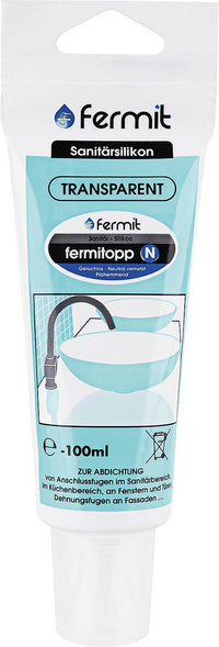 Silicone sanitaire FERMIT Fermitopp N 100ml tube