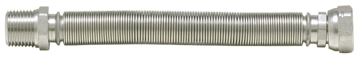 Flexible ondulé en acier inoxydable extensible, forme stable