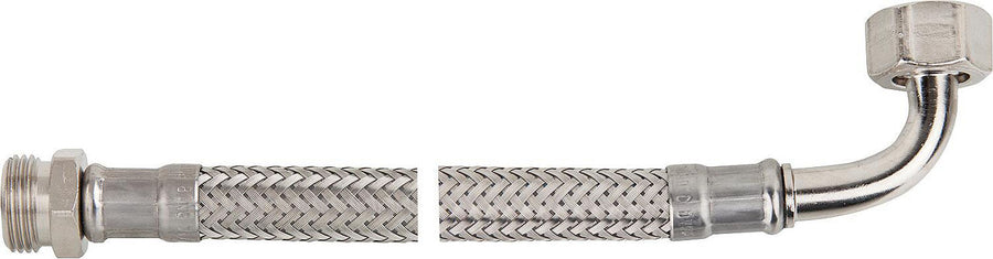 Flexible tressé inox KTW-A coudé femelle/mâle 3/8"