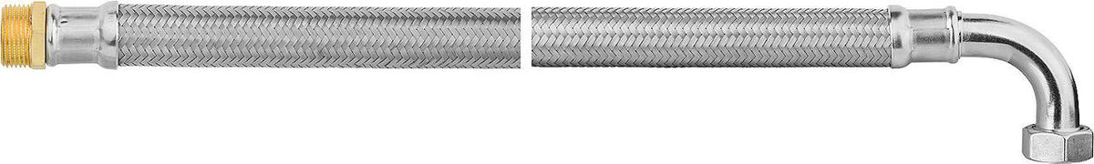 Flexible tressé inox KTW-A coudé femelle/mâle 1"