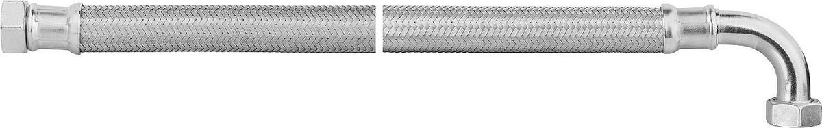 Flexible tressé inox KTW-A coudé femelle/femelle 1"