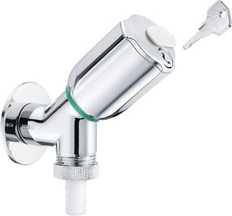 Robinet machine à laver verrouillable SCHELL Secur DN15 1/2" chromé
