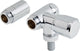 Vanne de raccordement secondaire Schell Comfort avec clapet anti-retour pour robinetterie murale, DN 20 3/4", chromé