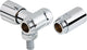 Vanne de raccordement secondaire Schell Comfort avec clapet anti-retour pour robinetterie murale, DN 20 3/4", chromé