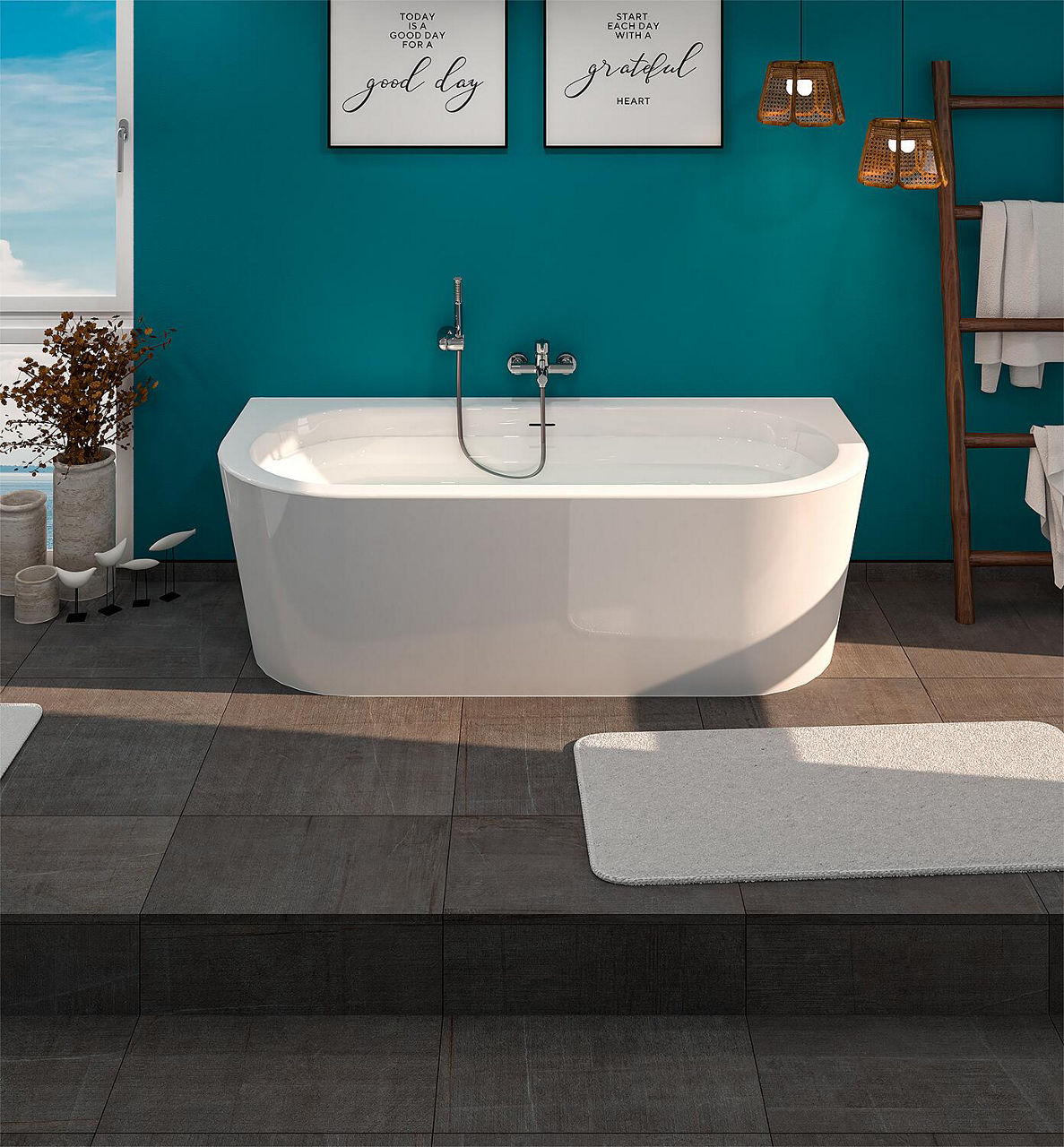 Baignoire faible encombrement Edena