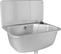 Évier universel inox avec surface d'écoulement 490 x 470 x 360 mm