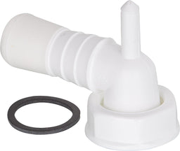 Douille de raccordement 90° avec raccord condensat