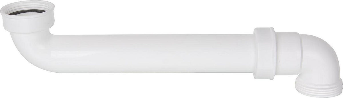 Coude d'évacuation gain de place 1 1/2"