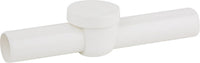 Tube mural plastique avec clapet anti-retour